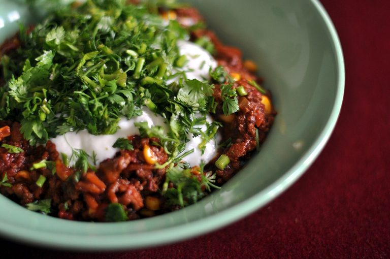 Chili con carne pour 100 personnes : quantités et recette
