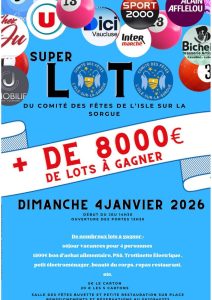 Super Loto du comité des fêtes