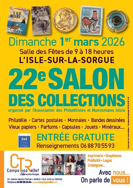 Affiche du Salon des collections